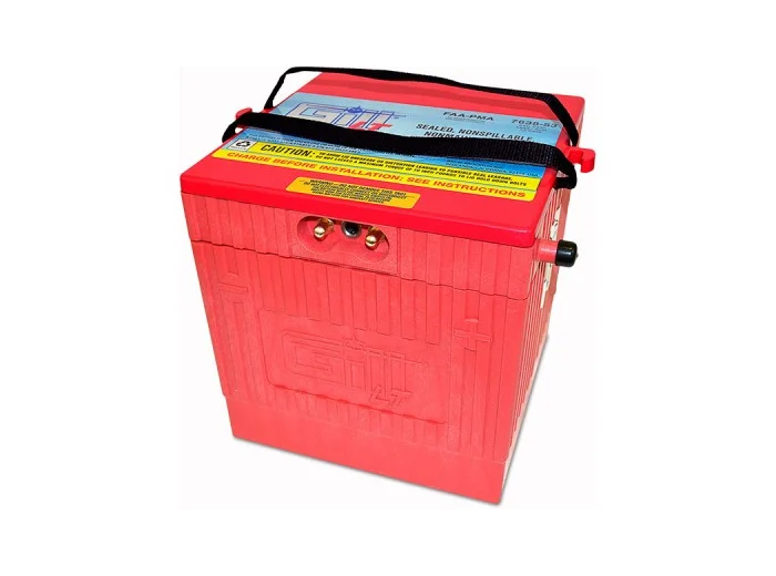 Valve-Regulated Sealed Lead-Acid (VRLA) Aircraft Battery – P/N 7638-53
