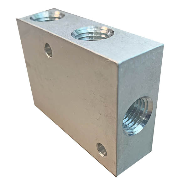 FAB-2-0-4 Manifold Al Fitting