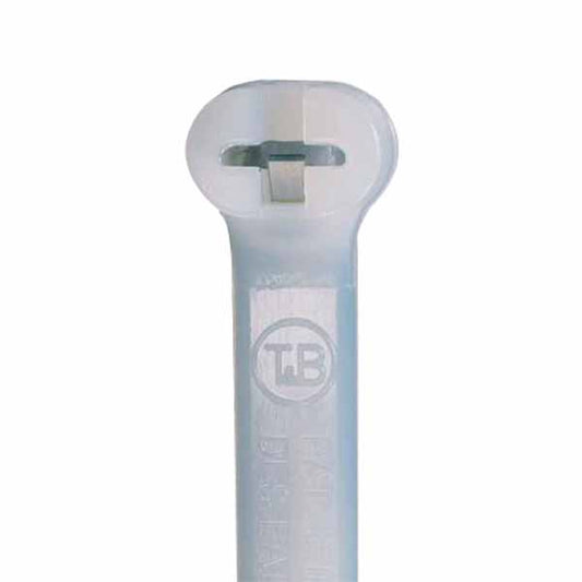 TY23M 4 18Lb Natural Cable Ties 100 Pack