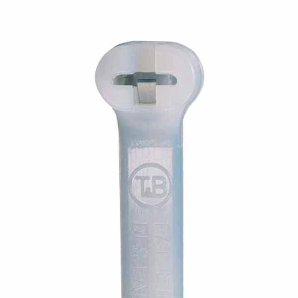 TY525M 7 50Lb Natural Cable Ties 100 Pack