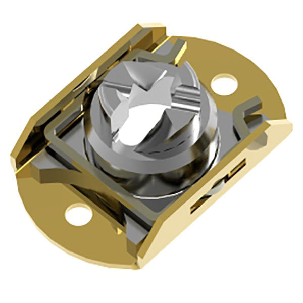 SK244C161C Non Adj - Floating Receptacle - Stainless - Replaceable Inserts