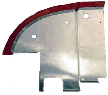 AF0750128-66-BRBK McFarlane Af0750128-66 Baffle Assembly Bare Blk Seal FAA-PMA Approved