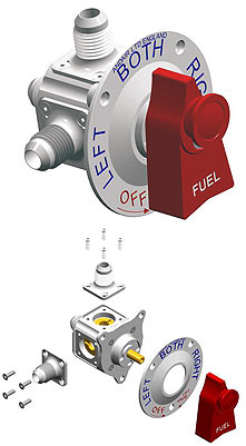 FS20F4F Andair Fuel Valve