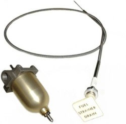 FS-KT-5 McFarlane Fuel Strainer Assembly With Drain Cable