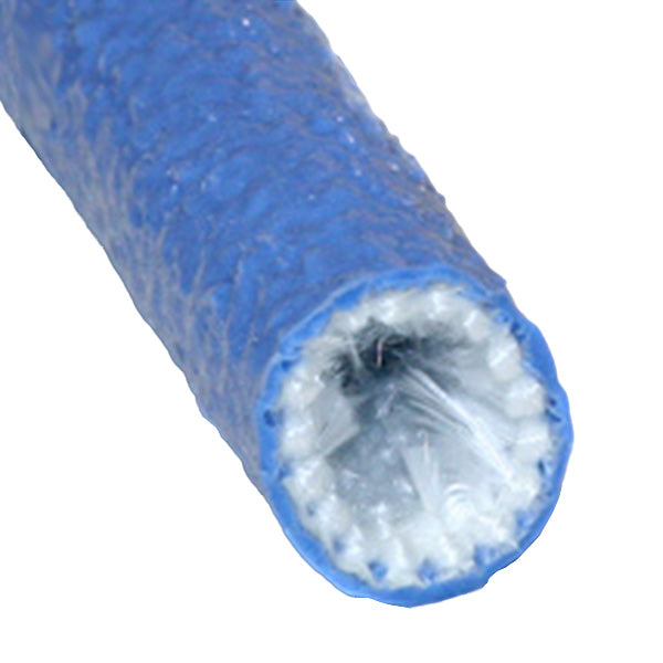 FMC-FYREAERO-010-06 Blue 5/8 ID FyreJacket AeroSpace Blue Silicone