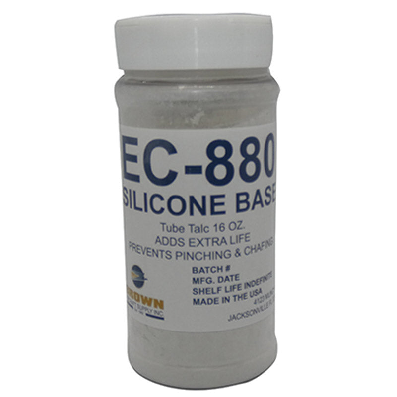 EC-880 16 Oz Silicone Base Tube Talc