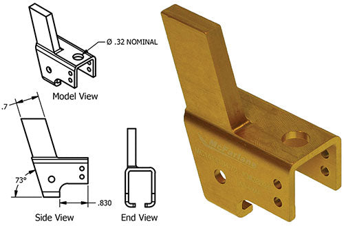 MC1414104-72 McFarlane Right Seat Roller Housing For Cessna FAA-PMA Approved