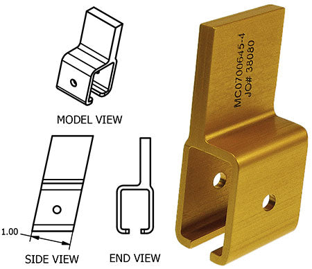 MC0700645-4 McFarlane Right Seat Roller Housing For Cessna FAA-PMA Approved