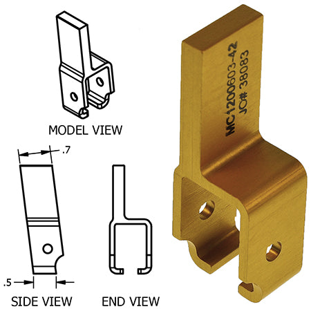 MC1200603-42 McFarlane Right Seat Roller Housing For Cessna FAA-PMA Approved