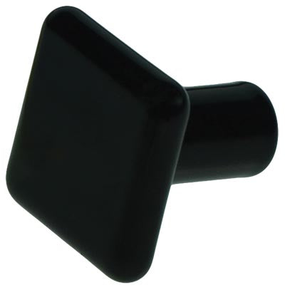 6489B McFarlane Knob Square Black