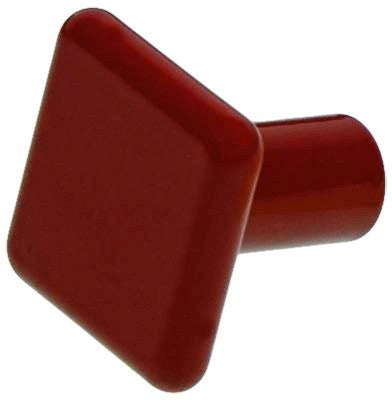6489R McFarlane Knob Square Red