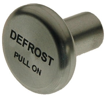 6277CD McFarlane Knob Round Clear Defrost
