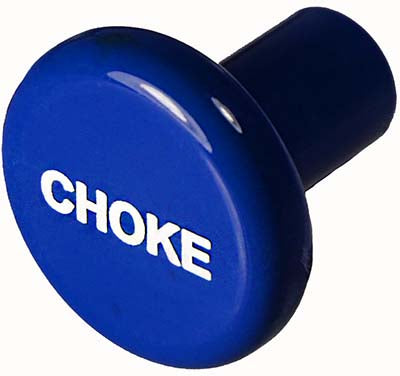 6277LC McFarlane Knob Round Blue Choke