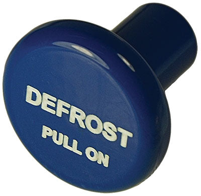 6277LD McFarlane Knob Round Blue Defrost