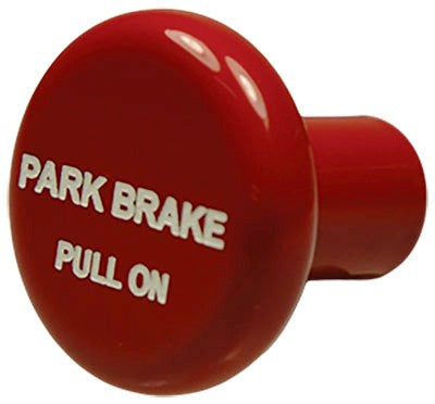 6277RP McFarlane Knob Round Red Park Brake