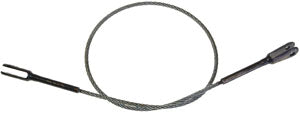 MC106-524044-19 McFarlane Cable Aileron FAA-PMA Approved