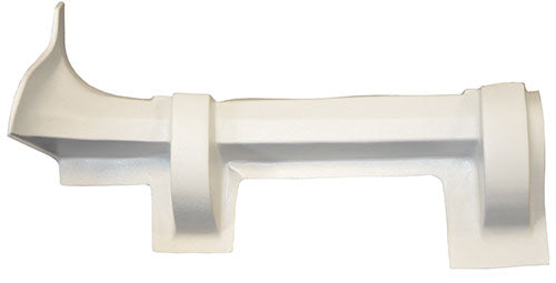 P0515036-8-LG McFarlane Baggage Door Hinge Cover Light Gray FAA-PMA Approved