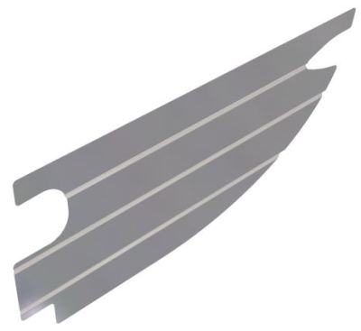 MC0533000-5 McFarlane Skin Rudder Lower Right Hand FAA-PMA Approved