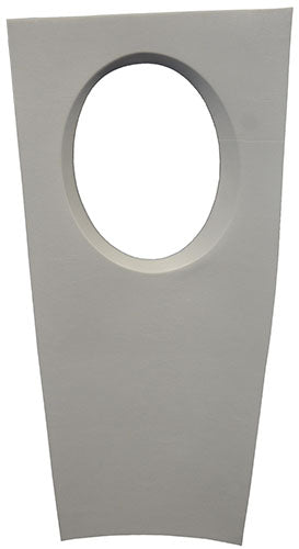 P5014046-10-LG McFarlane Trim Aft Window Light Gray FAA-PMA Approved