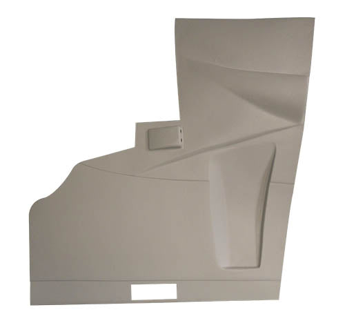 P0519081-12-LG McFarlane Kick Panel Right Hand Fwd Light Gray FAA-PMA Approved