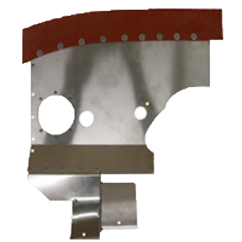 AF0555206-1-PCBK McFarlane Af0555206-1 Baffle Assembly Rear Right Hand Pwdr Coated Blk Seal FAA-PMA Approved