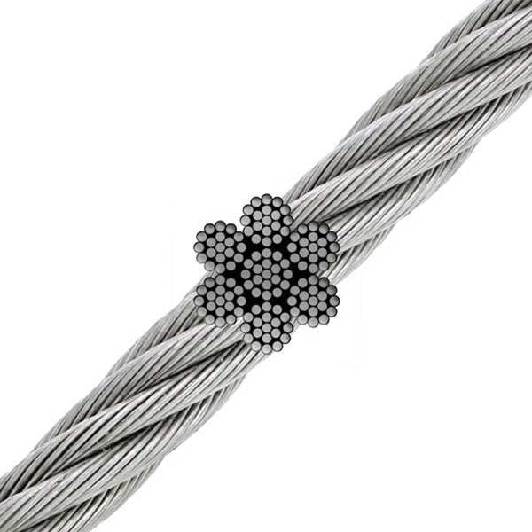 MIL-83420 3/16 7X19 Gac Prestretched 60% Of Tensile Strength