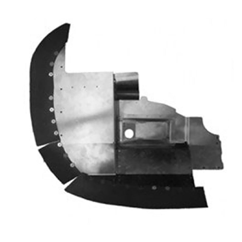 AF0555250-9-PCBK McFarlane Af0555250-9 R/H Front Baffle Assembly Pwdr Coatd Blk Seal FAA-PMA Approved