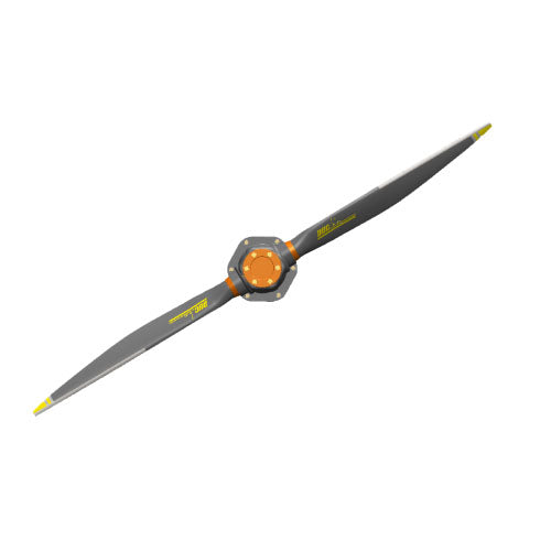 2-BLADE DUC Inconel Hydraulic Propeller - Cobrablack-L - Left
