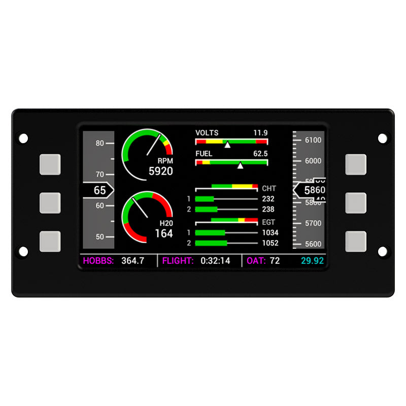 2-STROKE Wapsi Aero 2-Cylinder Engine Monitor