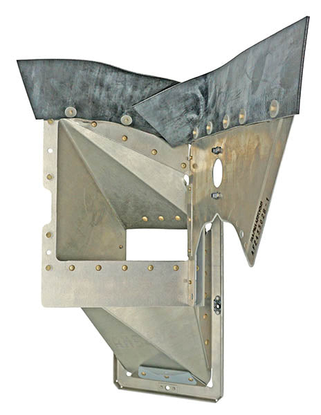 AF2455028-1-BRBK McFarlane Airforms Baffle Assembly Plenum/Rocker Bare Black Seal FAA-PMA Approved