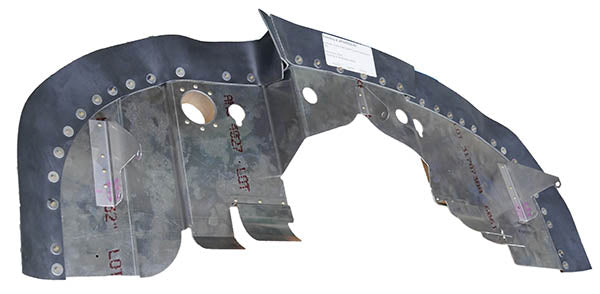 AF0450502-42-PCBK McFarlane Airforms Baffle Assembly Powder Coat Black Seal FAA-PMA Approved
