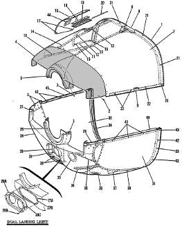 T002-1113000-K001 Nose Cap Kit Cessna 150-150Hp Cowl