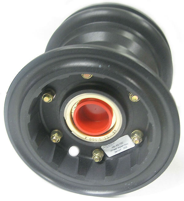 ABI-40-75T Wheel Assembly 1.5 Axle 6 Bolt