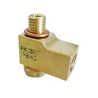 CCA-2470 Curtis 90-Degree Elbow Adapter 1/4 NPT Male to 1/2-20 Female