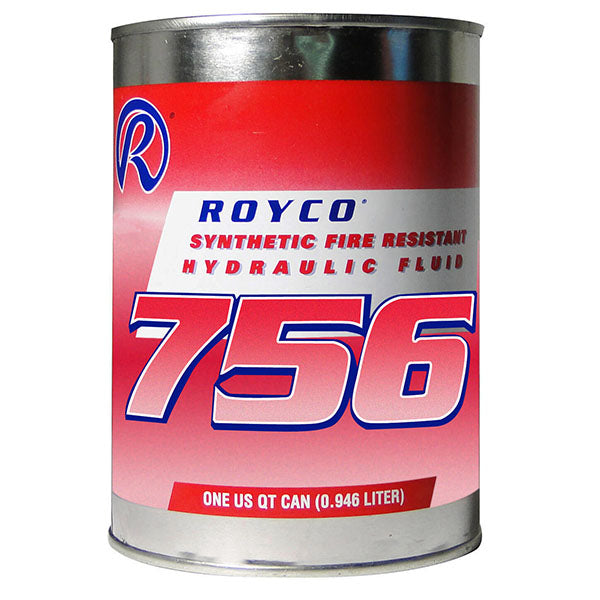 MIL-PRF-5606 Royco Hydraulic Fluid 756 - - Single Quart