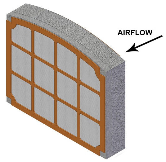 BA-152 Brackett Aero Air Filter Complete Assembly