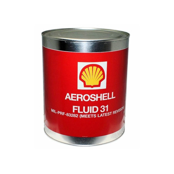 MIL-PRF-83282D AeroShell Hydraulic Fluid 31 - 1 Gallon Can