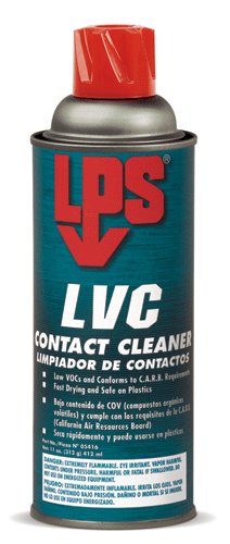 05416 LPS Cfc Free Nu Contact Cleaner 11Oz Aerosol Case Of 12