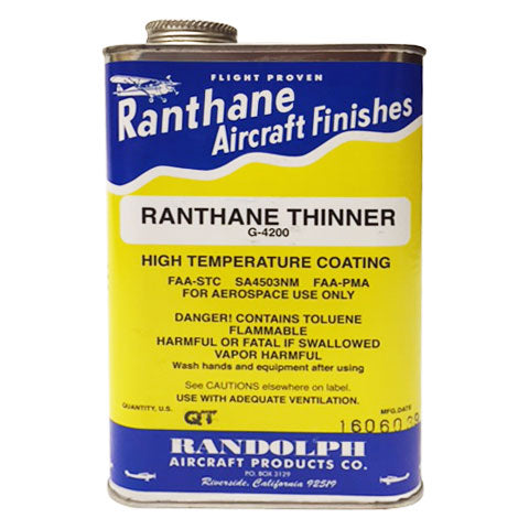 G-4200 Randolph Ranthane Thinner Quart