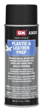 A38353 SEM Aerospace Plastic & Leather Prep 12Oz