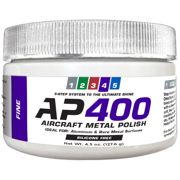 AP400 Aircraft Metal Polish - Fine 4.5 Oz.
