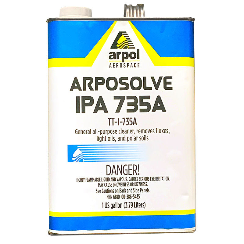 TT-I-735A Aero Arposolve Alcohol Ipa Gallon
