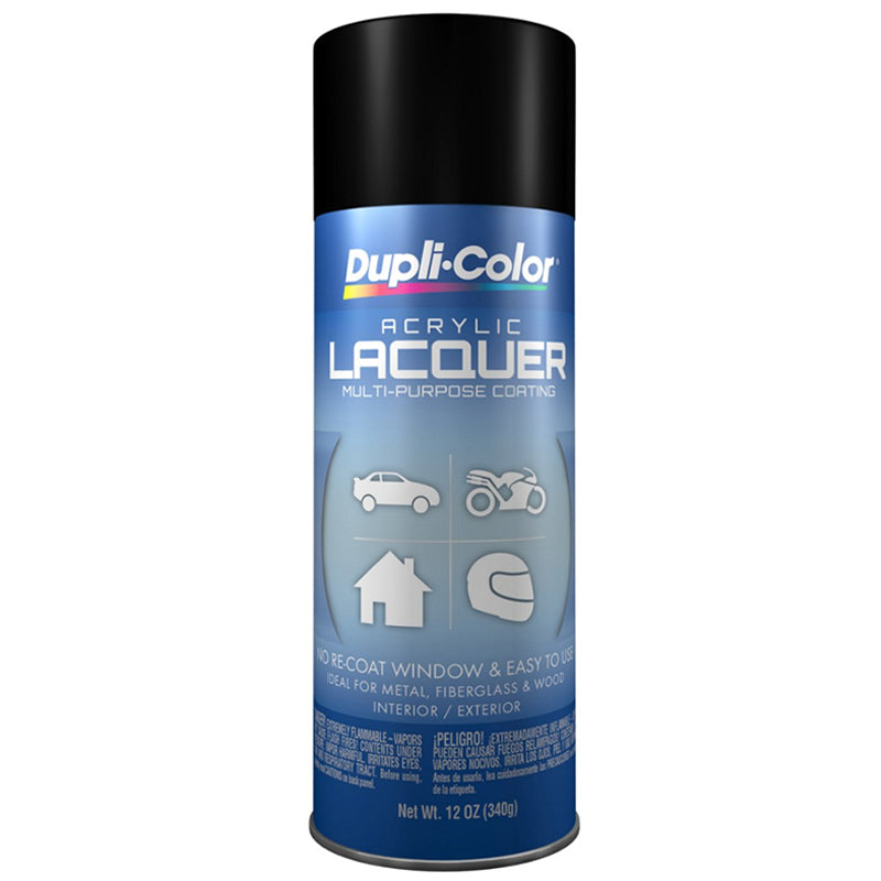 DAL1607 Duplicolor Black Flat Lacquer
