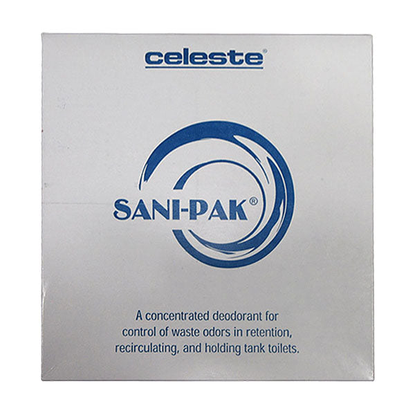 8GRAM Celeste Sani-Pak Powder ,100 Per Box,12 Boxes Per Case