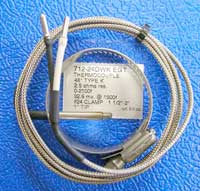 712-24DWK Westach EGT Probe K Wire 1-1/2-2 Clamp Non-TSO