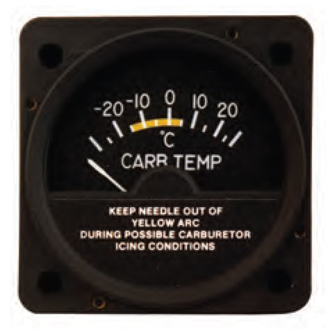MD11-4 Mid-Continent Instruments and Avionics 28V Carburetor Air Temperature Indicator