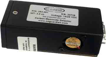 353P-201 Co Guardian Remote Mount Co Detector And Cabin Pressure For Experimental , 75-17