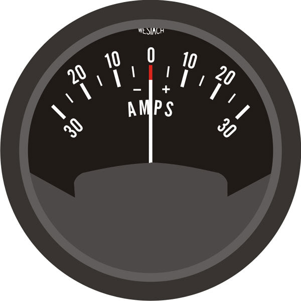 2C6-22 Westach 2 Round Ammeter -30-0-30 50Mv Non-TSO