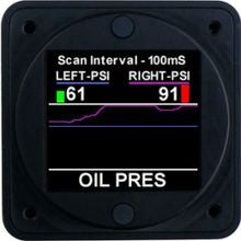 OP202VK Aerospace Logic Dual Oil Pressure And Voltmeter Kit