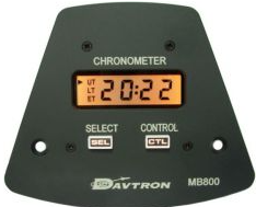 800B-28V-BLK Davtron Model Illuminated Black